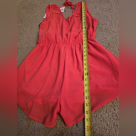 ASTR The Label Women's Orange Playsuit-romper - Picture 8 of 8